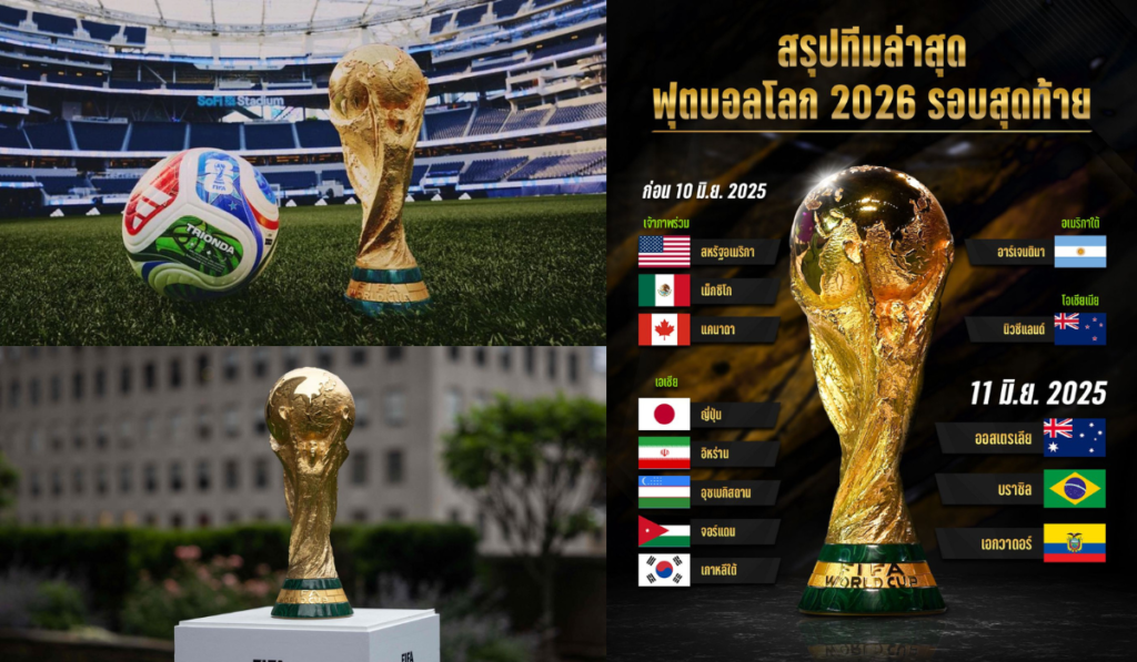 ตารางบอล ปี 2026